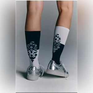 NWT Free People Movement Colorblock Buti Tall Socks